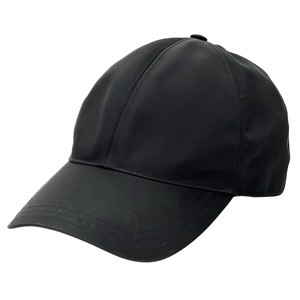 PRADA プラダ キャップ ブラック 2HC274 ナイロン レディース メンズ 【中古】