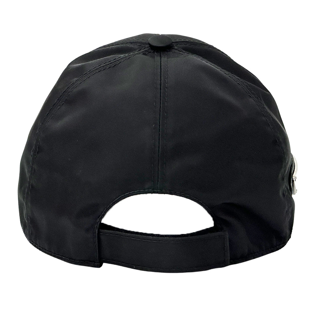 PRADA プラダ キャップ ブラック 2HC274 ナイロン レディース メンズ 【中古】