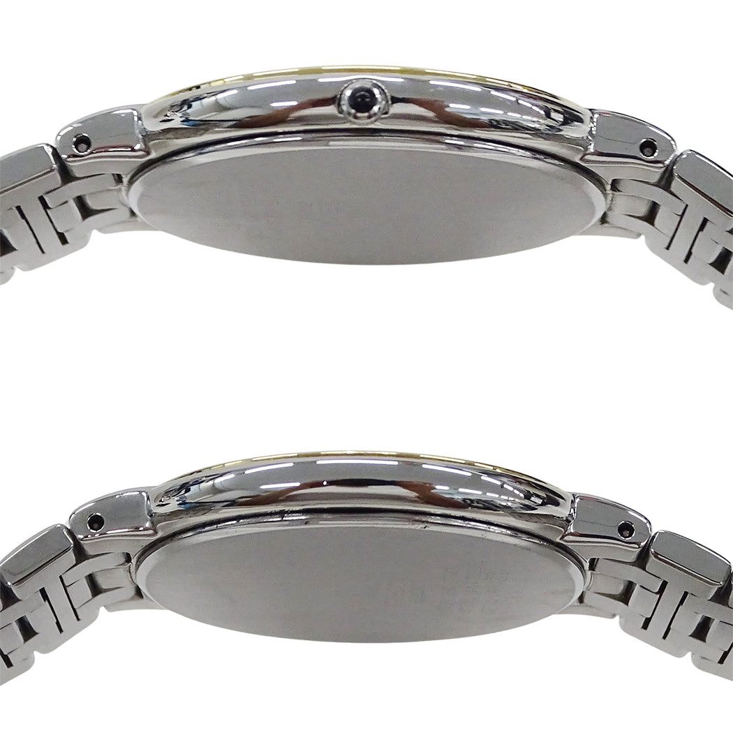 SEIKO セイコー クレドール 2F70-0640 メンズ 腕時計 クオーツ QZ SS 18KTベゼル 磨き済み【中古】