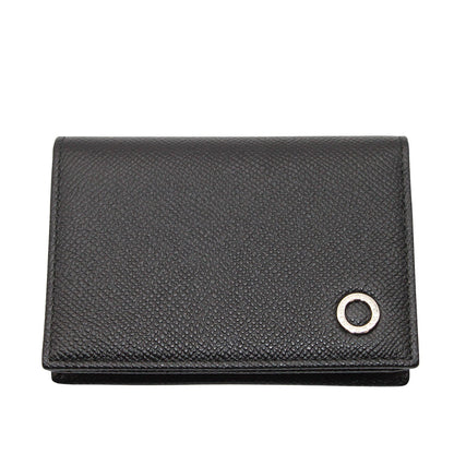 BVLGARI ブルガリ カードケース ブルガリブルガリ ブラック レザー レディース メンズ 【中古】