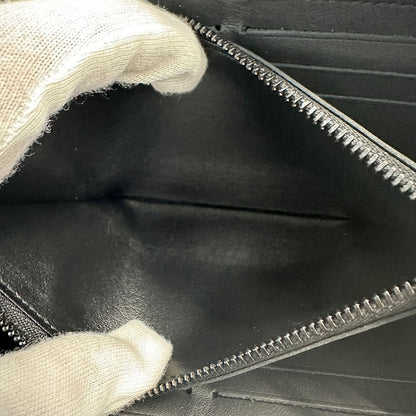LOUIS VUITTON ルイ・ヴィトン アエログラム ジッピー ウォレット ホリゾンタル 長財布 ノワール ブラック M25952 レザー メンズ 【中古】