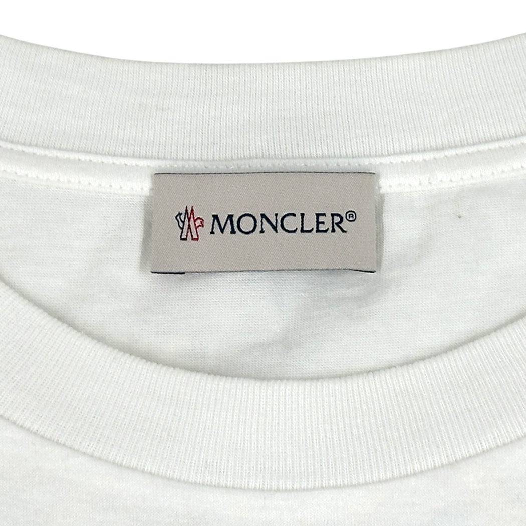 MONCLER モンクレール 半袖Ｔシャツ SIMONE ROCHA シモーネロシャ コラボ ホワイト コットン レディース 【中古】