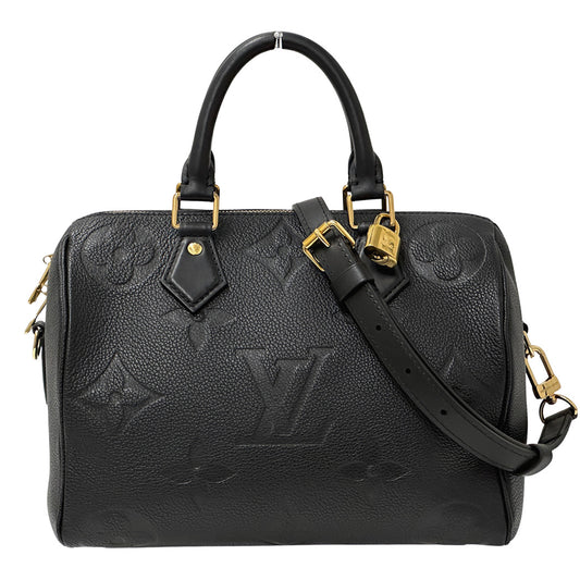 LOUIS VUITTON ルイ・ヴィトン スピーディ バンドリエール 25 2wayバッグ モノグラム アンプラント ノワール M58951 レディース 【中古】