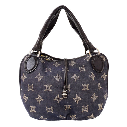CELINE セリーヌ ハンドバッグ ブルー デニム レディース 【中古】