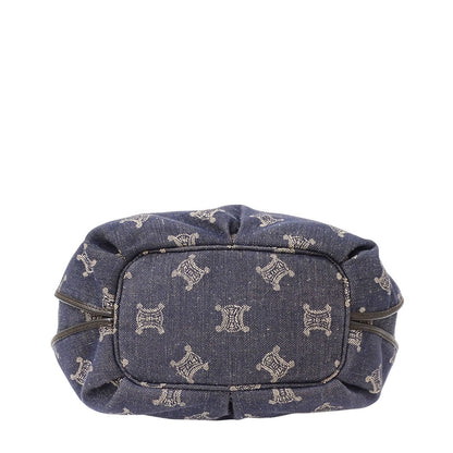 CELINE セリーヌ ハンドバッグ ブルー デニム レディース 【中古】