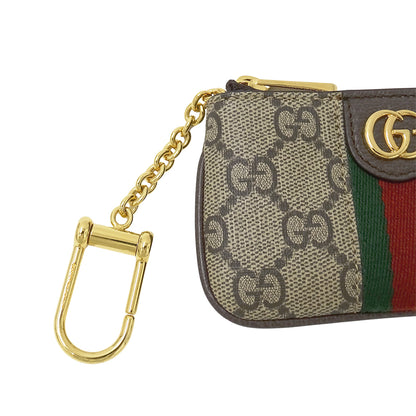 GUCCI グッチ コインケース オフィディア ベージュ ブラウン 671722 GGスプリーム レディース メンズ 【中古】