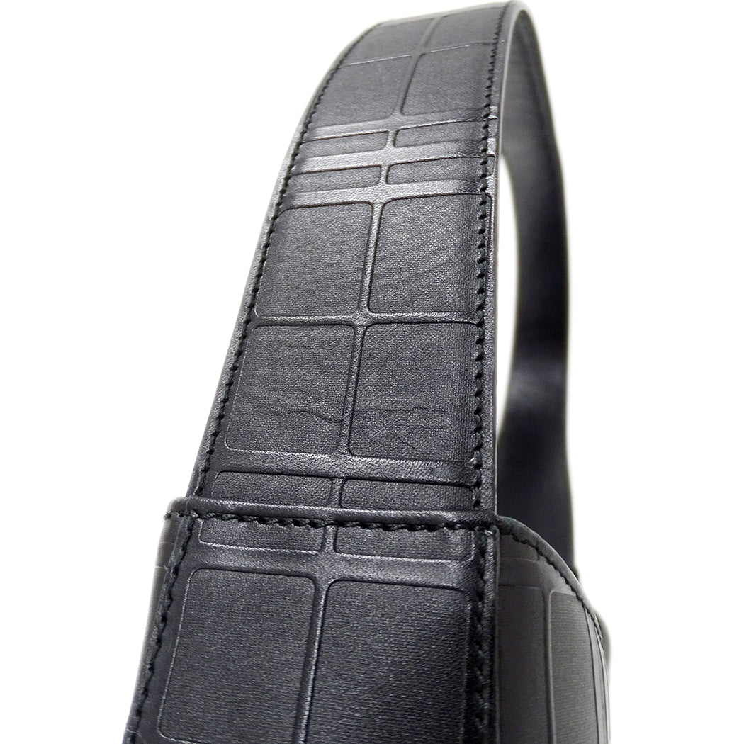 BURBERRY バーバリー ショルダーバッグ ブラック レザー レディース 【中古】