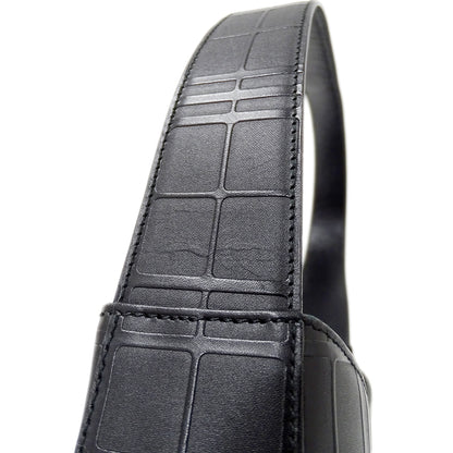 BURBERRY バーバリー ショルダーバッグ ブラック レザー レディース 【中古】