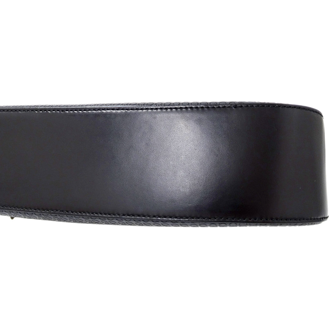 Ferragamo フェラガモ ショルダーバッグ ガンチーニ グレー レザー レディース 【中古】
