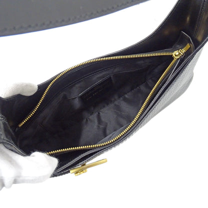 Ferragamo フェラガモ ショルダーバッグ ガンチーニ グレー レザー レディース 【中古】