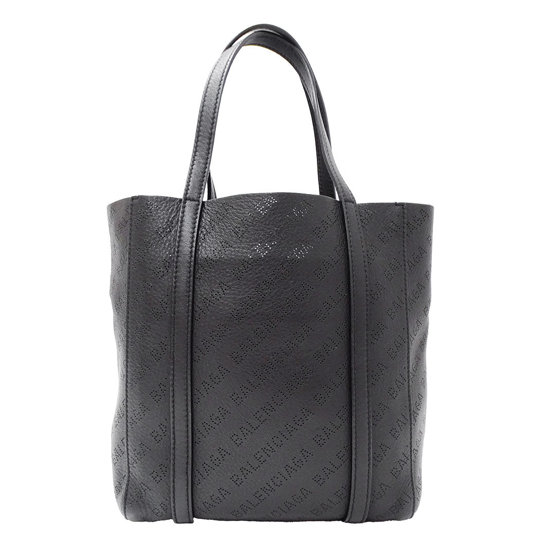 BALENCIAGA バレンシアガ エブリデイ トートXXS 2wayバッグ ブラック 551815 レザー レディース 【中古】