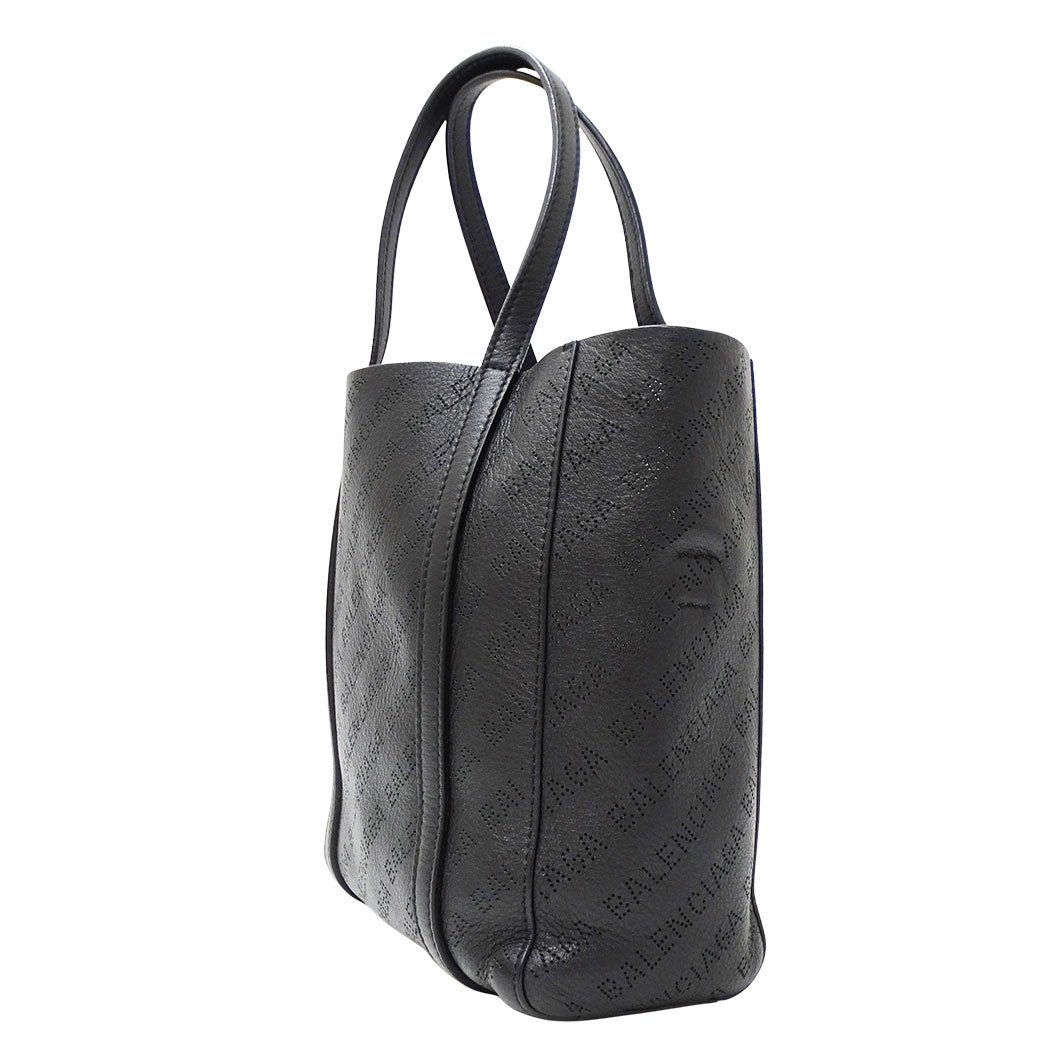 BALENCIAGA バレンシアガ エブリデイ トートXXS 2wayバッグ ブラック 551815 レザー レディース 【中古】
