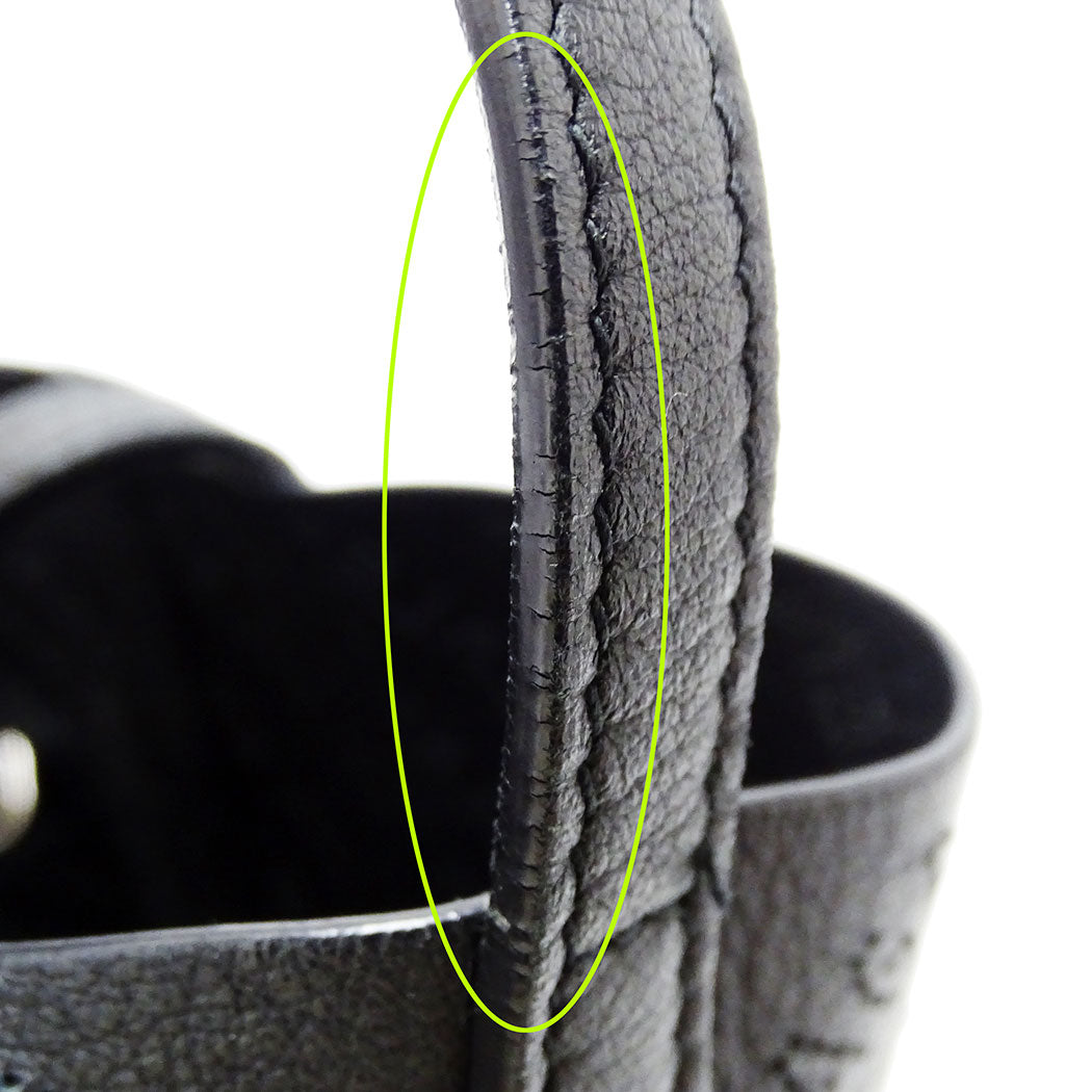 BALENCIAGA バレンシアガ エブリデイ トートXXS 2wayバッグ ブラック 551815 レザー レディース 【中古】