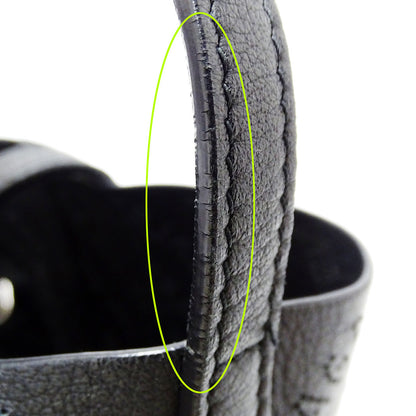 BALENCIAGA バレンシアガ エブリデイ トートXXS 2wayバッグ ブラック 551815 レザー レディース 【中古】