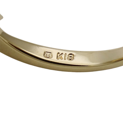 MIKIMOTO ミキモト リング 指輪 K18 パール ダイヤモンド 約11号 レディース 磨き済み【中古】