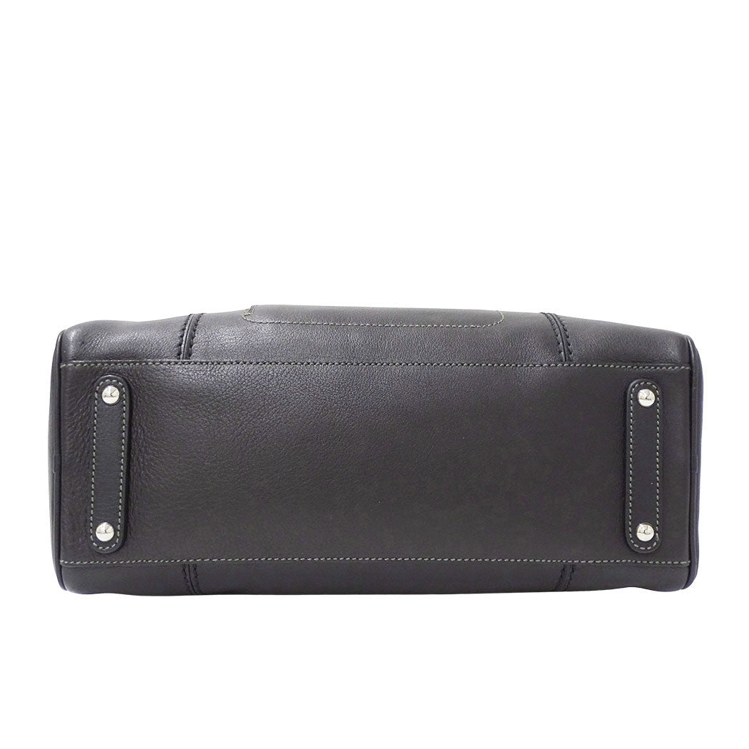 Ferragamo フェラガモ 2wayバッグ ガンチーニ ブラック レザー レディース 【中古】
