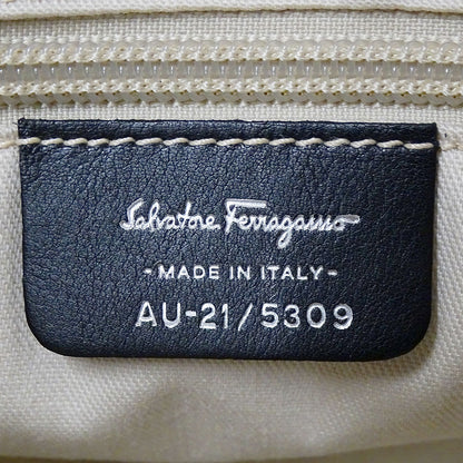 Ferragamo フェラガモ 2wayバッグ ガンチーニ ブラック レザー レディース 【中古】