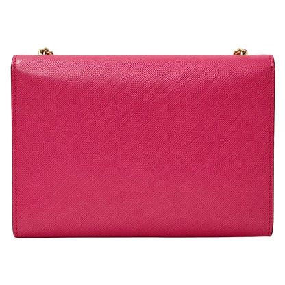 Ferragamo フェラガモ ショルダーバッグ ヴァラリボン ピンク レザー レディース 【中古】