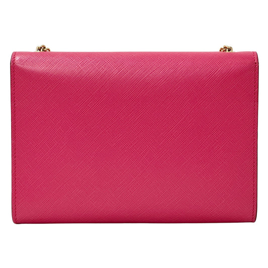 Ferragamo フェラガモ ショルダーバッグ ヴァラリボン ピンク レザー レディース 【中古】