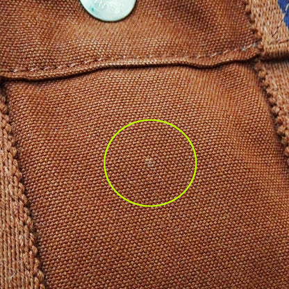 HERMES エルメス フールトゥ トートPM トートバッグ ブラウン シルバー金具 キャンバス レディース メンズ 【中古】