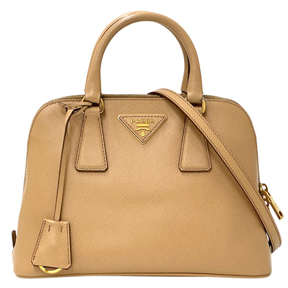 PRADA プラダ プロムナード スモール 2wayバッグ ベージュ BL0838 レディース 【中古】
