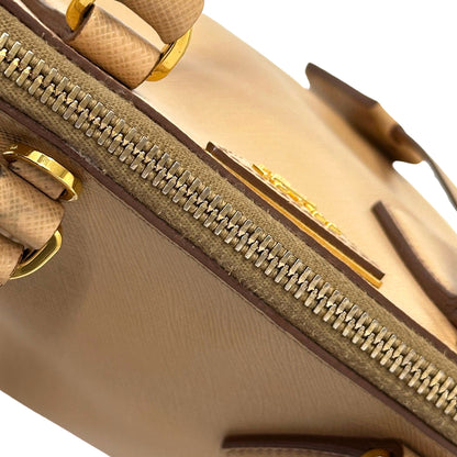PRADA プラダ プロムナード スモール 2wayバッグ ベージュ BL0838 レディース 【中古】
