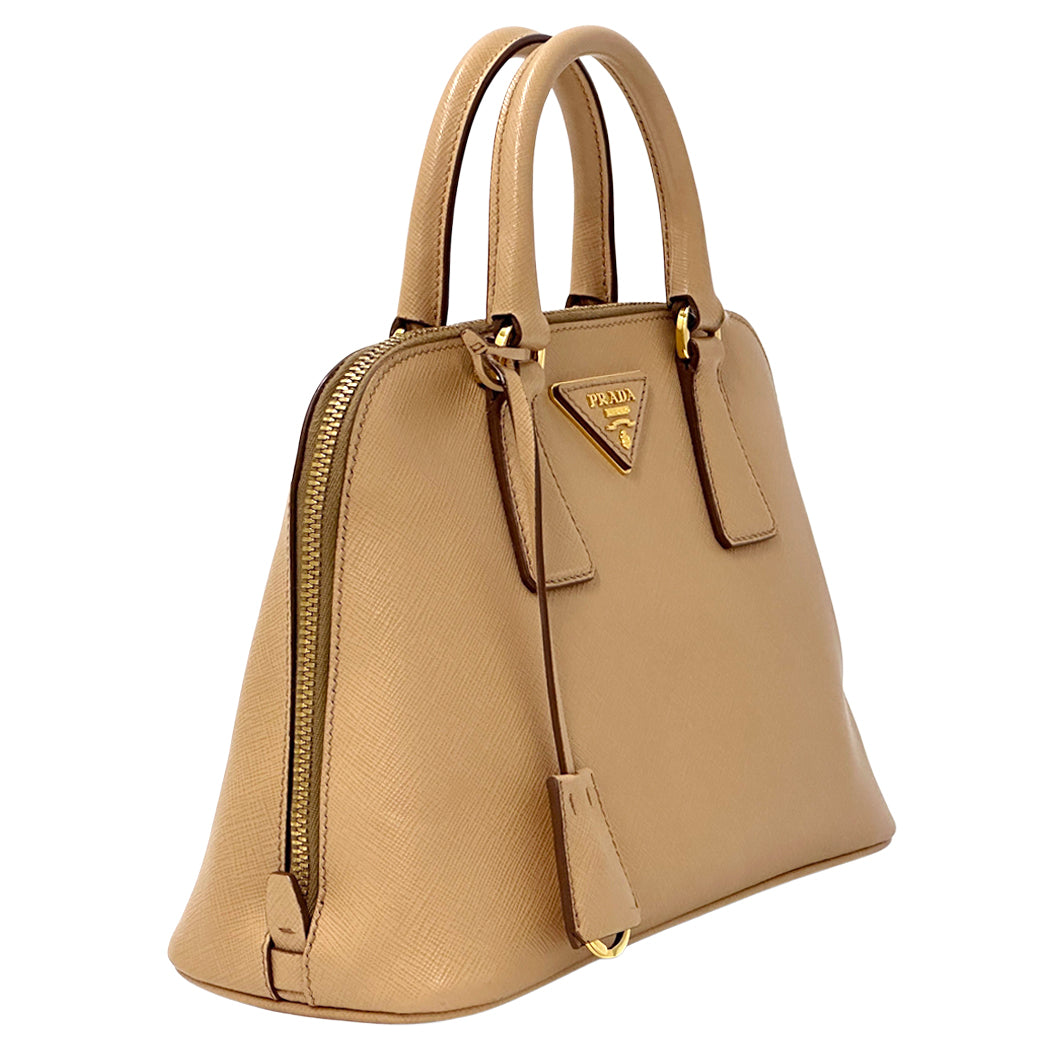 PRADA プラダ プロムナード スモール 2wayバッグ ベージュ BL0838 レディース 【中古】