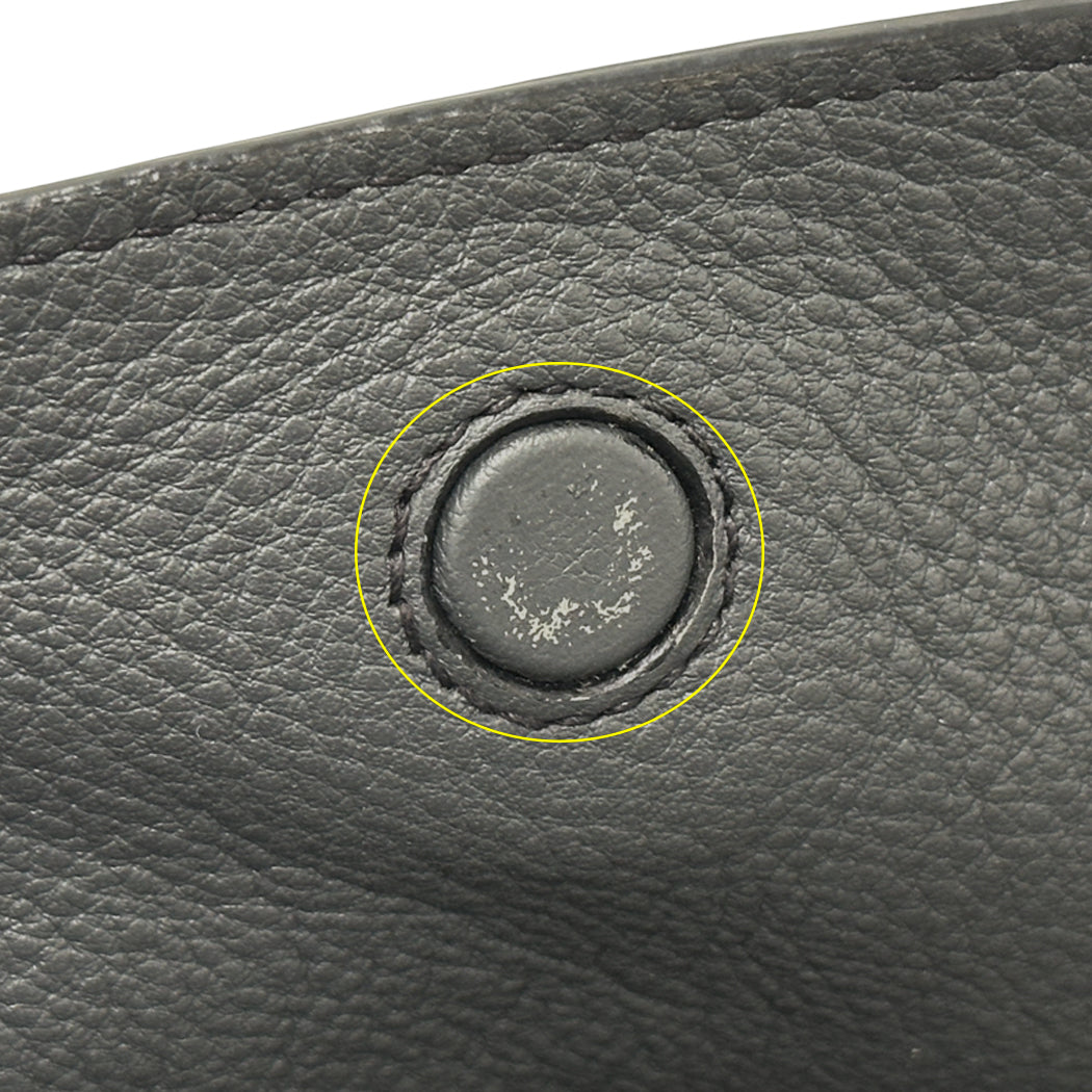 PRADA プラダ トートバッグ グレー 1BG100 レザー レディース 【中古】