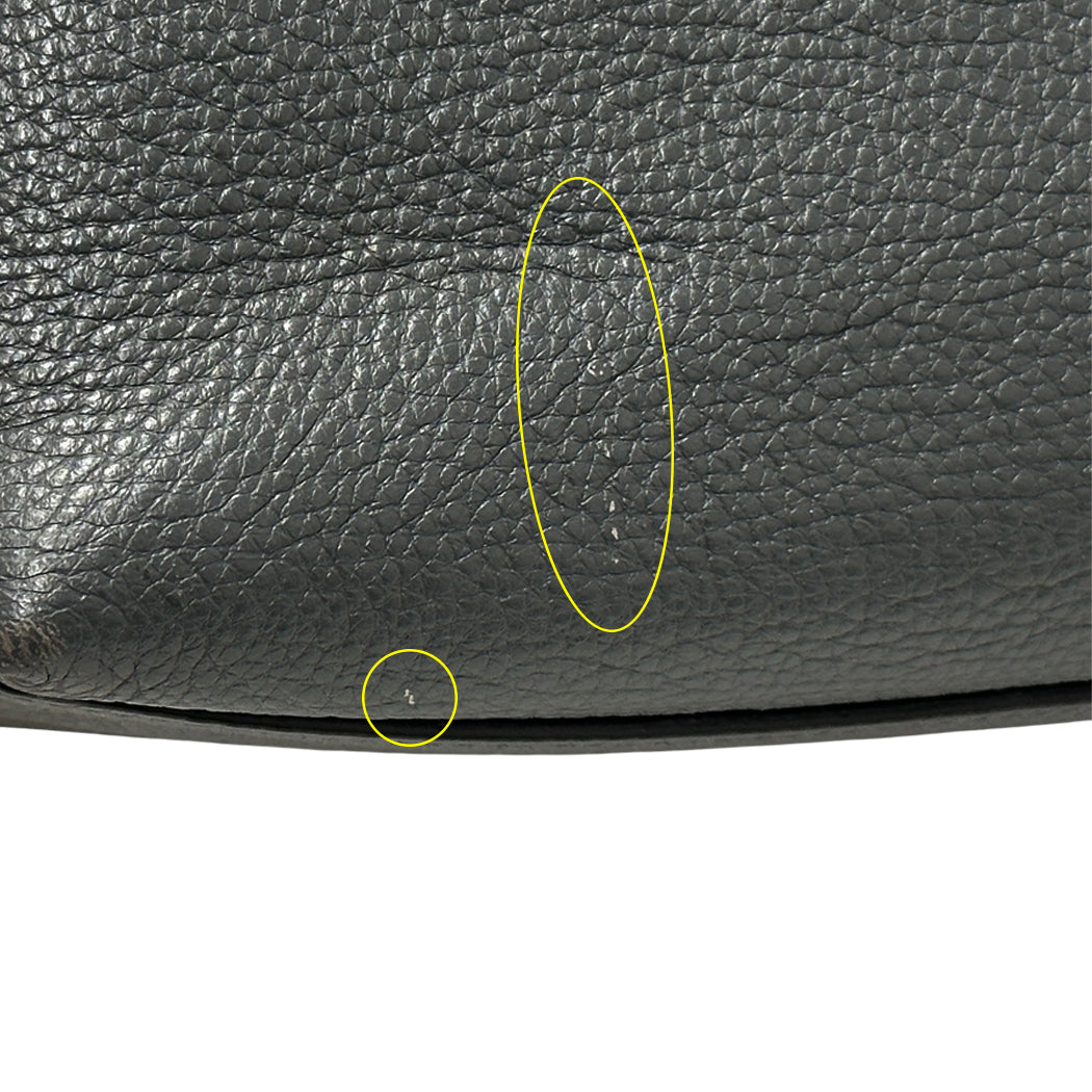 PRADA プラダ トートバッグ グレー 1BG100 レザー レディース 【中古】
