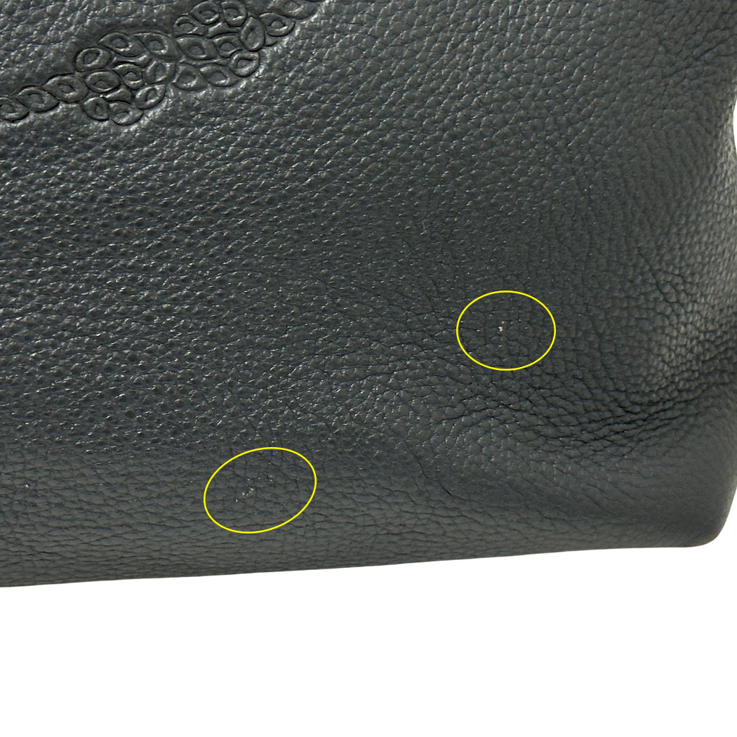 PRADA プラダ トートバッグ グレー 1BG100 レザー レディース 【中古】