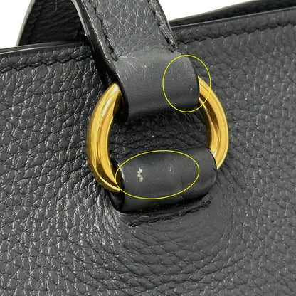 PRADA プラダ トートバッグ グレー 1BG100 レザー レディース 【中古】