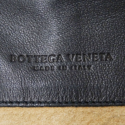 BOTTEGAVENETA ボッテガ・ヴェネタ ハンドバッグ イントレチャート ブラック レザー レディース 【中古】
