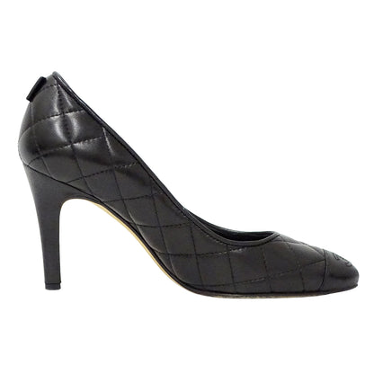 CHANEL シャネル パンプス マトラッセ ブラック レザー レディース 【中古】