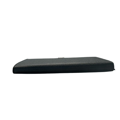 CHANEL シャネル 長財布 ブラック ゴールド金具 レザー レディース 【中古】