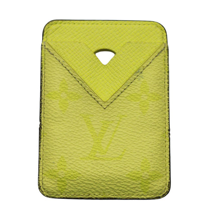LOUIS VUITTON ルイ・ヴィトン ポルト カルト マグネット カードケース レモン M14120 モノグラムキャンバス レディース メンズ 【中古】