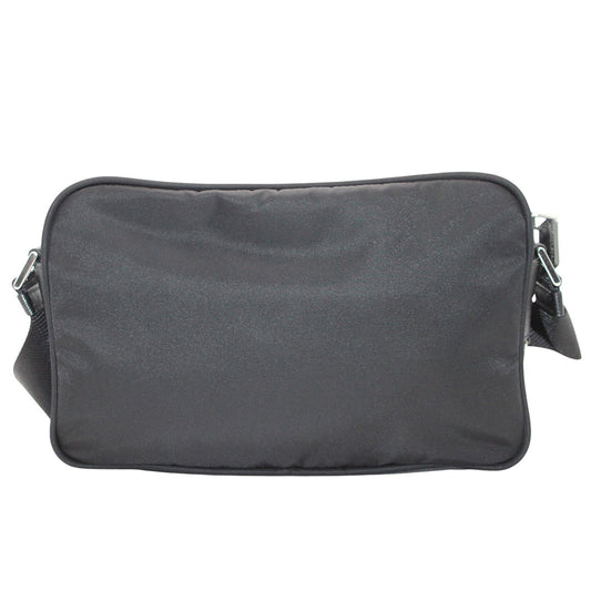 PRADA プラダ ショルダーバッグ ブラック ナイロン メンズ 【中古】