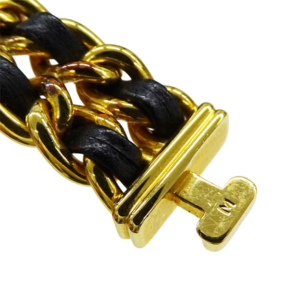 CHANEL シャネル プルミエール H0001 レディース 腕時計 クオーツ QZ GP レザー Mサイズ【中古】