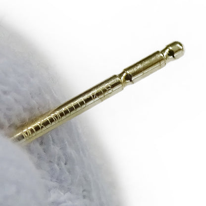 MIKIMOTO ミキモト ピアス K18 パール スタッド レディース 磨き済み【中古】