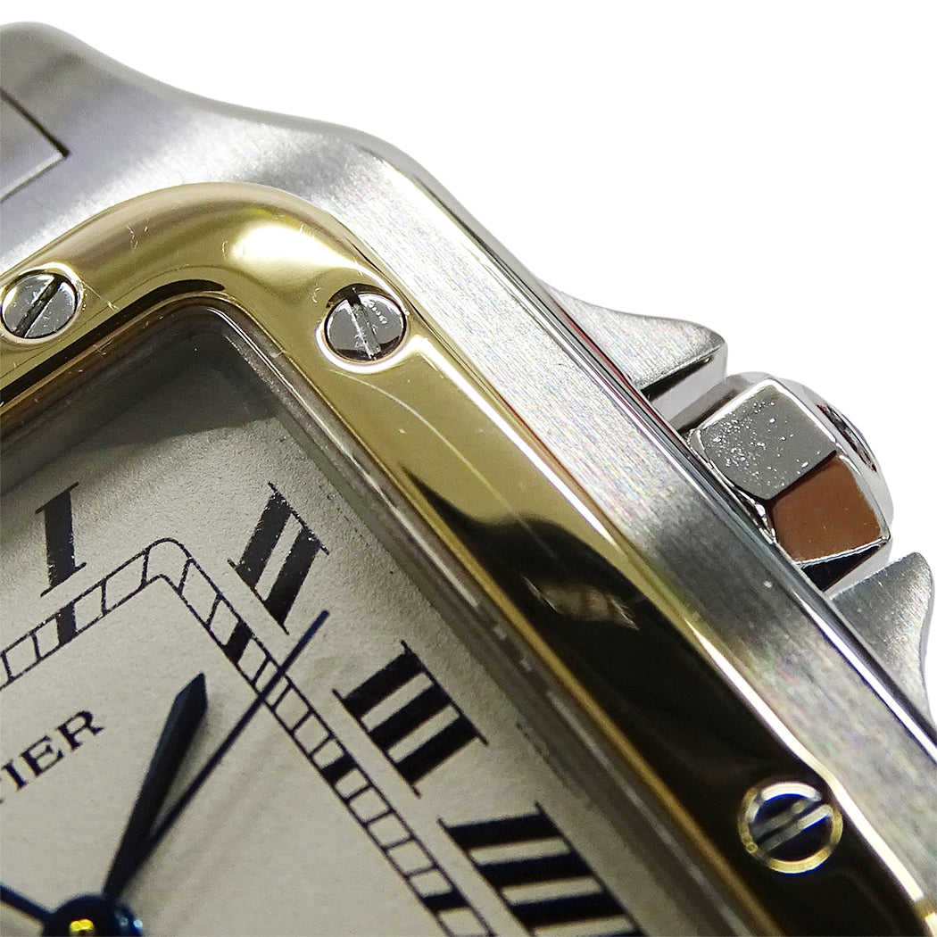 Cartier カルティエ サントスガルベ LM W20011C4 メンズ 腕時計 クオーツ QZ SS YG 磨き済み【中古】