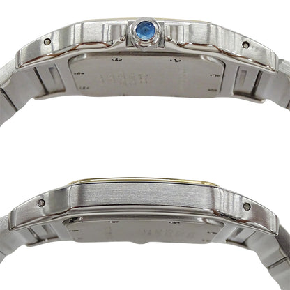 Cartier カルティエ サントスガルベ LM W20011C4 メンズ 腕時計 クオーツ QZ SS YG 磨き済み【中古】