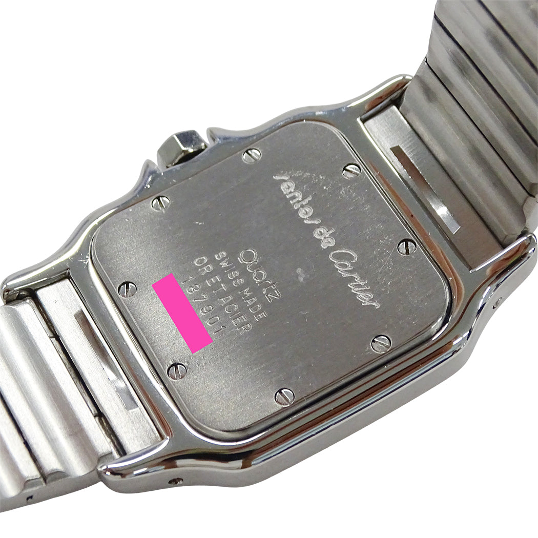 Cartier カルティエ サントスガルベ LM W20011C4 メンズ 腕時計 クオーツ QZ SS YG 磨き済み【中古】