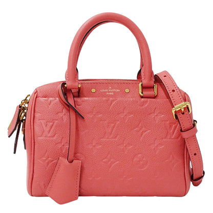 LOUIS VUITTON ルイ・ヴィトン スピーディ バンドリエール 20 2wayバッグ モノグラム アンプラント ブロッサム M42398 レディース 【中古】