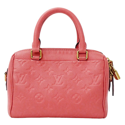 LOUIS VUITTON ルイ・ヴィトン スピーディ バンドリエール 20 2wayバッグ モノグラム アンプラント ブロッサム M42398 レディース 【中古】