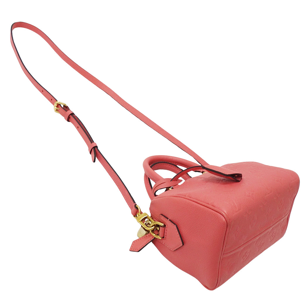 LOUIS VUITTON ルイ・ヴィトン スピーディ バンドリエール 20 2wayバッグ モノグラム アンプラント ブロッサム M42398 レディース 【中古】