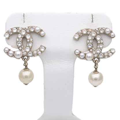 CHANEL シャネル ピアス ココマーク メタル ゴールド シャンパンゴールド レディース 【中古】