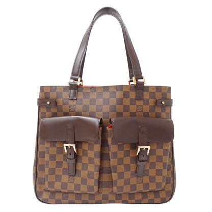 LOUIS VUITTON ルイ・ヴィトン ユゼス トートバッグ ダミエ ブラウン N51128 ダミエキャンバス レディース 【中古】