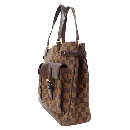 LOUIS VUITTON ルイ・ヴィトン ユゼス トートバッグ ダミエ ブラウン N51128 ダミエキャンバス レディース 【中古】