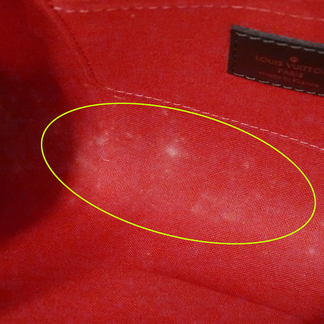 LOUIS VUITTON ルイ・ヴィトン フェイボリットMM 2wayバッグ ブラウン N41129 ダミエキャンバス レディース 【中古】