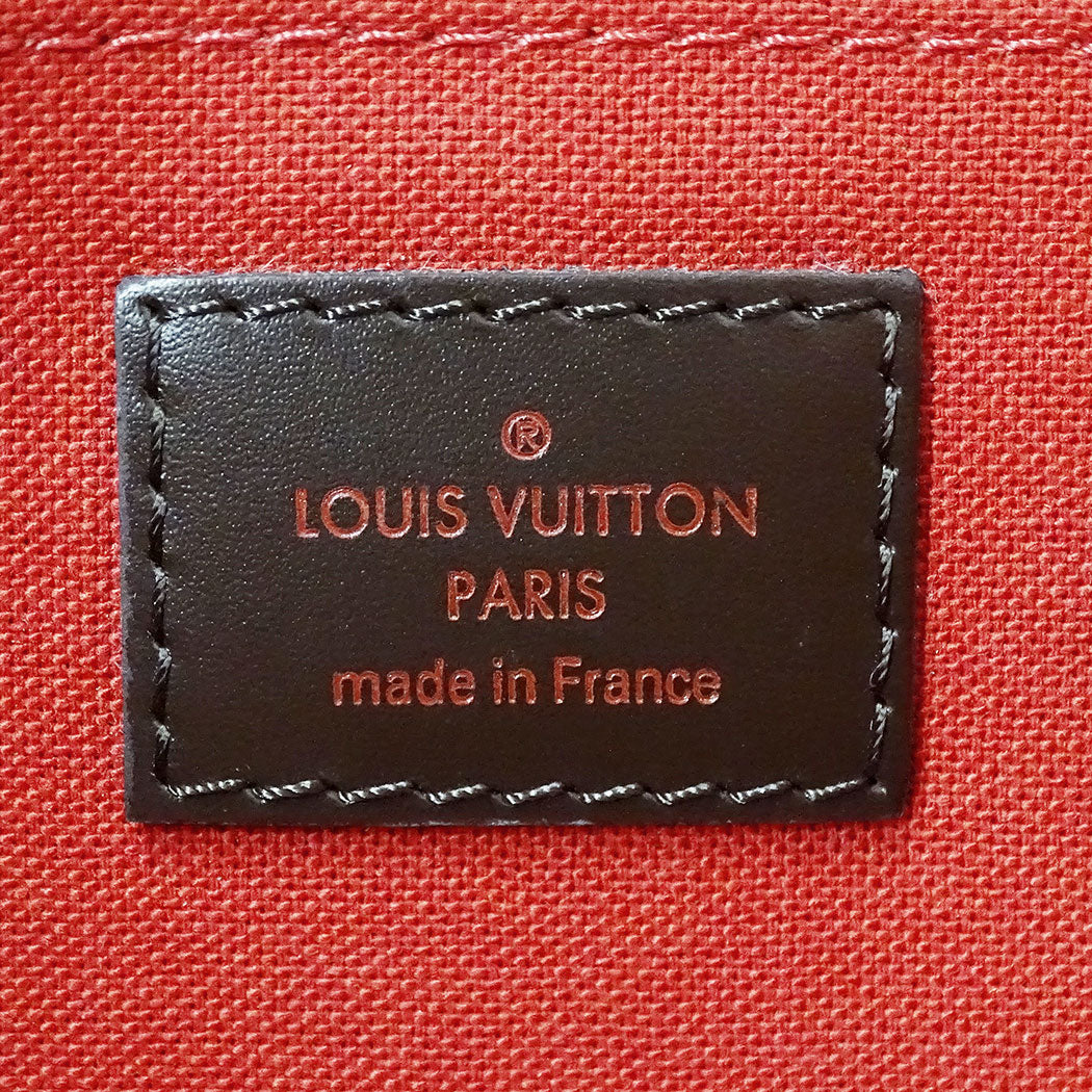 LOUIS VUITTON ルイ・ヴィトン フェイボリットMM 2wayバッグ ブラウン N41129 ダミエキャンバス レディース 【中古】