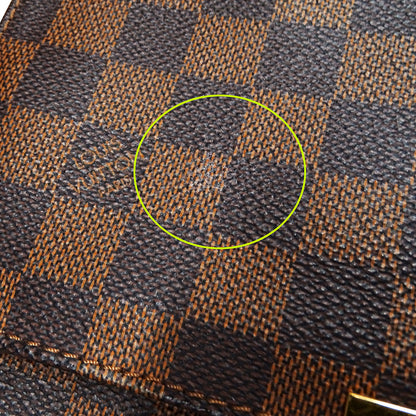 LOUIS VUITTON ルイ・ヴィトン フェイボリットMM 2wayバッグ ブラウン N41129 ダミエキャンバス レディース 【中古】